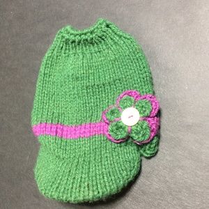 Messy Bun Winter Hat